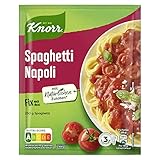 Knorr Fix Spaghetti Napoli für Pasta ohne geschmacksverstärkende Zusatzstoffe 39 g (1er Pack)