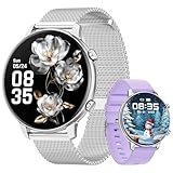 Hwagol Smartwatch Damen Herren, 1.39' Zoll Touchscreen Smart Watch mit Bluetooth Anrufe, Uhr Damen Herren mit 140+ Sportmodi SpO2 Pulsuhr Schlafmonitor Schrittzähler, Armbanduhr für iOS Android