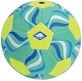 Schildkröt Neopren Mini-Beachsoccer Größe 2 | Ø 15 cm | salzwasserfest & rutschfest | weiche, griffige Oberfläche | Ideal für Strand, Garten, Kinder & Familie, Beach