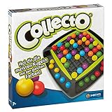HCM Kinzel Collecto – Taktikspiel mit bunten Kugeln, Denkspiel für 2–4 Spieler, fördert Logik & Strategie, Spielspaß für die ganze Familie, ab 7 Jahren