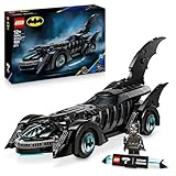 LEGO DC Batman Forever Batmobil – Superhelden Fahrzeug mit Minifigur – mit aufklappbarem Cockpit und detailgetreuem Innenraum – Geschenk für Jungen ab 12 Jahren, Teenager und Erwachsene Fans – 76304