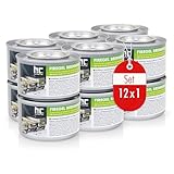 Höfer Chemie Firegel Brennpaste 12 x 200g - Zum Warmhalten von Speisen - Für Chafing Dish & Buffet - Aus Natürlichem Bioethanol - ca. 2,5 h Brenndauer