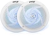 Pyle Marine Speakers - 5.25 Inch 2 Way Waterproof
