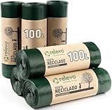 KOMABLEN 50 Stück Müllbeutel 100 L - Mülltüten