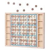 Duroecsain Gesellschaftsspiel | Holzpuzzle mit Zahlen | leichtes Schachbrett mit progressivem Schwierigkeitsgrad für Mädchen und Jungen mit strategischen Herausforderungen