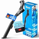 PLUTO Fahrradständer 24–29 Zoll – Höhenverstellbarer Hinterradständer 18 mm aus Aluminium | MTB Fahrradständer & E-Bike Ständer | Rutschfester Fahrrad Ständer für Mountainbike, City & Trekking