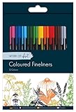 Work of Art Packung mit 12 farbigen Finelinern