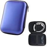Festplattentasche Festplatten Fall HDD Case Für 2,5 Zoll Festplatten Und Ssd Robust Stoßsicher Tasche Hülle Für Tragbare/Extreme Tragbare Ssd Externe Festplatte, Hart Reise Tragen Etui Fall