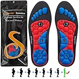 Einlagen zum Abnehmen, Magnetische Einlegesohlen Magnetischen Akupressur Einlagen Erleichterung Für Schmerzende Füße Mit Schuheinlagen Orthopädische gegen Müdigkeit und Fußschmerzen Küchenwerkzeug