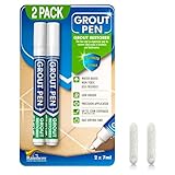 Weißer Fugenstift – für die Wiederherstellung von Fliesenfugen in Badezimmern und Küchen (weiß)