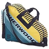 SHERWOOD - Schlittschuhtasche mit Henkeln I Inliner-Tasche I Eishockey-Bag mit Reisverschluss & praktischen Fächern I inkl. verstellbarem Trageriemen I Tasche für Eishockeyschlittschuhe I pine/kiwi
