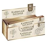 Soul Sticks Mystic Spirit Räucherstäbchen, handgerollt, 180 g, 12 Stück, 100 % natürliche Masala-Räucherstäbchen, Bio-Hausduft, Agarbatti (Kabbalah-Räucherstäbchen)