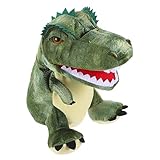 KONTONTY Realistische Dinosaurier handpuppe aus Plüsch Interaktives Eltern Junge Kindgerechte Cartoon handpuppe für Rollenspiele Fördert Fantasie und Kommunikation bei Jungen und Mädchen