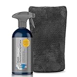 detailmate Innenraumreiniger Set: Koch Chemie Refresh Cockpit Care seidenmatt 500ml + detailmate Mikrofaser Präzisionshandschuh 1000GSM