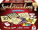 Schmidt Spiele 49197 Die große Spielesammlung Premium-Edition, in Einer Metallbox, Bunt