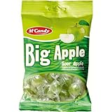 M'Candy Big Apfel Sour Bonbons mit Brause Kern 150g