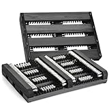 TIMELEOS Schuhabstreifer Aussen & Innen, aus Holz - rutschfest & Langlebig mit Kräftigen, Pflegeleichten Borsten | Universeller Schuhreiniger, entfernt Gras, Schnee, Sand & Staub Fußabtreter Außen