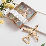 Flugzeug-Flaschenöffner | Flugzeug-Dekor | Geburtstagsgeschenk für Veteranen, Piloten, Reisebegeisterte oder Luftfahrt-Liebhaber | Liebenswerter Geschenkkarton | Neuheit (Flugzeug)