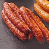 Rauchenden - Kochmettwurst im Naturdarm | 4er Packung ca. 370g | Perfekte Kochwurst/Mettenden mit Grünkohl