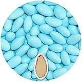 EinsSein® 500g Hochzeitsmandeln Colorato hellblau Gastgeschenke Hochzeit Zuckermandeln Schokomandeln Bonboniere Bonbons Schokotafeln ohne organzasäckchen Dragees Taufe Taufmandeln 1kg