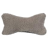 TRIXIE 38000 Kopfkissen Bendson, 40 × 22 cm, hellgrau/dunkelgrau, Schwarz