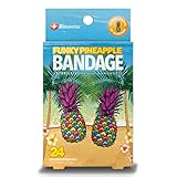 BioSwiss Bandaids für Kinder, 24 Stück Selbstklebende, einzigartige, sterile Bandagen, bunt, lustig, niedlich, Mädchen und Jungen, Erwachsene Erste Hilfe, schützen Kratzer und Schnitte, Wohlbefinden