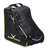 Black Crevice Langlaufschuh Tasche, schwarz/gelb