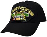 Militär Polizei Vietnam Krieg Cap Schwarz, Schwarz, Einheitsgröße