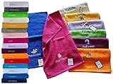 GiO-Shop * Sonderanfertigung mit Stickerei Classic Kinder-Handtuch/Gästetuch mit Namen & Motiv Bestickt (16 Farben zur Auswahl) (Gästehandtuch 30x50cm), Baumwolle