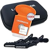 Original 3-in-1 Lausinator mit Box, inkl. 2 Haarspangen | Läusekamm Nissenkamm für Kinder und Erwachsene aus Metall