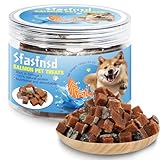 Hundesnacks, Belohnungssnacks für das Hundetraining, Gesunde Lachspellets für Hunde, angereichert mit Omega 3, nahrhaft und leicht zu absorbieren 3.53 oz.