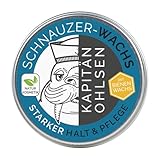 Kapitän Ohlsens Schnauzer Wachs - Styling für deinen Moustache - 100% natürlich