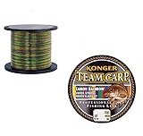 Angelschnur Konger Team Carp Camou Rainbow 600m Spule Monofile Karpfen Schnur (0,30mm / 11,30kg)