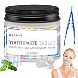 Hydroxylapatit Zahnpasta Hydroxyapatite Toothpaste Hydroxylapatit Zahncreme Natürliche Fluoridfreie Zahnpasta Tabletten Fluoridfrei Remineralisierendes Nano Hydroxylapatit Zahnpasta mit 1 Pinzette