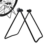 Xrten Fahrradständer Hinterradständer Fahrradhalter Fahrrad Halterung Platzsparend Fahrradaufbewahrung Ausstellungsständer Schwarz