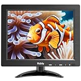 Wstirhy 9.7 Zoll Kleiner Monitor 1024 * 768 LED Bildschirm mit HDMI VGA AV BNC USB, CCTV Monitor für PC, Computer, integrierter Lautsprecher