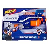 NERF Hasbro B9837EU40 B9837EU4 - N-Strike Elite Disruptor Spielzeugblaster, mit Trommelmagazin, 22.5x32x7.5cm