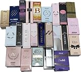 jameitop® Trend Düfte Set: 24 X Parfüm für Damen/Herren 15 ML mit Spray Kopf Mini Flakon Duft Pack