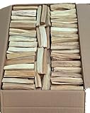 30kg Anzündholz - Reine Buche, ofenfertig, Anfeuerholz, Anmmachholz für Kamin, Ofen, Feuerschalen, BBQ, Smoker, Kaminholz Feuerholz Grillholz