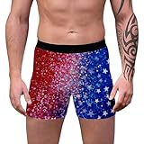 Herrenunterwäsche Bequeme atmungsaktive Shorts ideal für den Sommer perfekt für den Alltag mit mittlerer Leibhöhe hochwertiger Verarbeitung (Red, XXL)