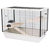 INTER-ZOO Käfig aus Holz, Metall, Kunststoff, 27 x 58 x 48 cm, Marke: INTER-ZOO - EAN: 5907600701267