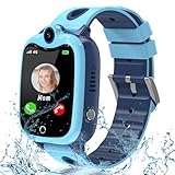 YEDASAH Smartwatch Kinder, 4G Smartwatch Kinder-Uhr mit GPS und Telefon, Spiele, Schrittzähler, Videoanruf, Schulmodus, Kamera, SOS, IP67 Wasserdicht, Wecker, Kinder Smartwatch für 4-14 Jahre
