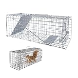 24' Katzenfalle für Streunerkatze Humane Rescue Folding Humane Gartentierfalle Käfige