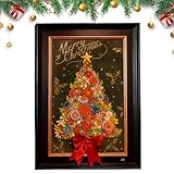 Holzpuzzle,Langlebig Sicher Blumig Präzises Spielzeug - Baumform Holzgeschnittene Puzzles - Für Familien Erwachsene Kinder Liebhaber Wandregale Zuhause Feiertage Innenräume