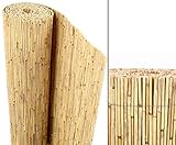 bambus-discount.com Schilfrohrmatten Premium Beach, 180 hoch x 600cm breit, EIN Produkt Sichtschutz Matten Windschutzmatten