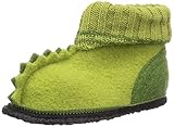 Beck Unisex Kinder Nessi Hohe Hausschuhe, Grün, 31 EU
