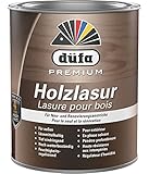 düfa Premium Holzlasur TEAK 750ml Holzbeschichtung Schutzanstrich Holzschutzlasur │ für Holzelemente im Außenbereich
