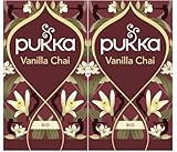 Pukka Tee, Bio-Gewürzteemischung 'Vanilla Chai', 2er Pack, 40 Teebeutel