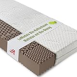 LaModula Bio-Kaltschaum Matratze Franz - Hochwertige & Luxus 7-Zonen-Wendematratze, 140x200 cm, H4 Fest