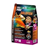 JBL Futter für Gold- und Teichfische, Schwimmende Futtersticks, Spezialfutter, ProPond Goldfish, Größe M, 1,7 kg